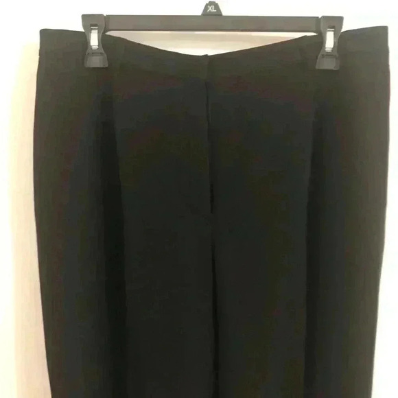 Jones New York Sz 12 Black Pleated Dress Pants Bootcut Lined Pockets - Picture 5 of 6